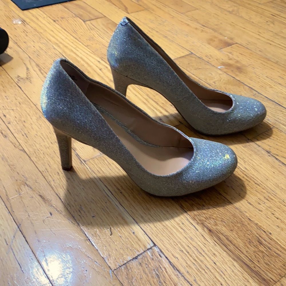 Kelly&Katie Silver/Gold Heels